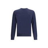 Dsquared² Blue Fleece Wool Sweatshirt